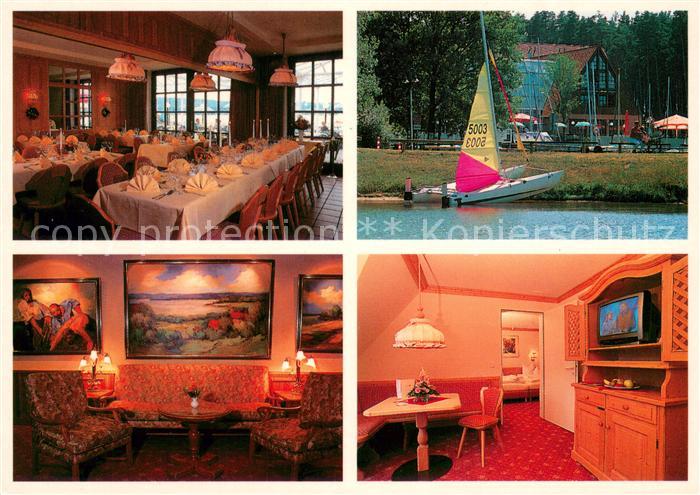 Langlau Strandhotel Seehof Restaurant Fremdenzimmer Brombachsee