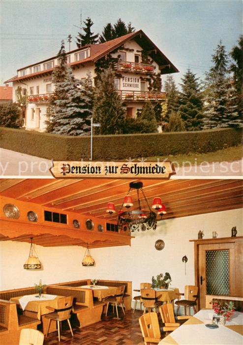 Lochhofen Pension zur Schmiede Gastraum