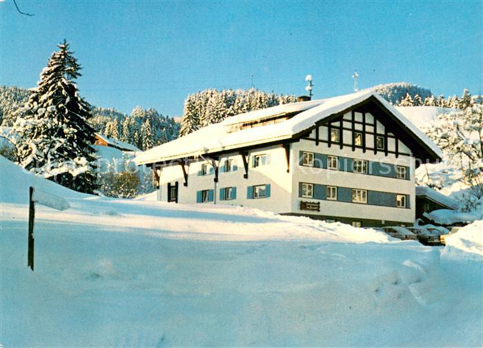 Bihlerdorf Allgaeu Gaestehaus Im Bachtel Winterimpressionen Allgaeuer Alpen