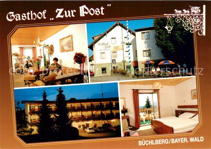 Buechlberg Gasthof Pension Zur Post Aufenthaltsraum Gartenterrasse Fremdenzimmer