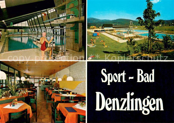 Denzlingen Sportbad Freibad Hallenbad Restaurant Gaststaette Schwarzwald