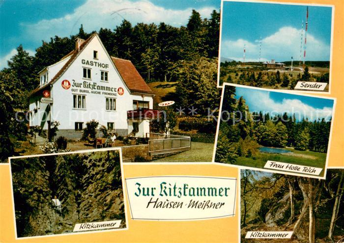 Hausen Hessisch Lichtenau Gasthaus Pension Zur Kitzkammer Sender Frau Holle Teic