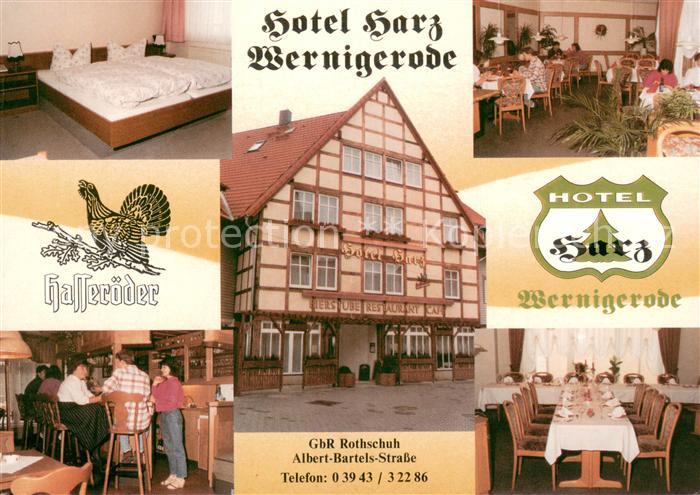 Wernigerode Harz Hotel Harz Restaurant Fremdenzimmer