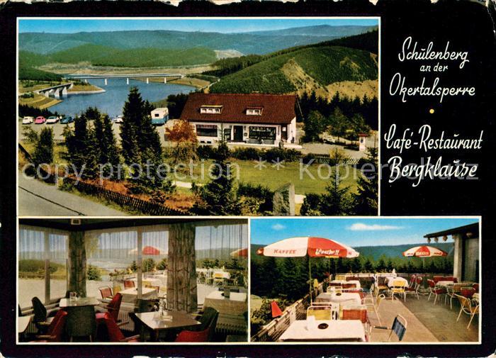 Schulenberg Oberharz Cafe Restaurant Bergklause Terrasse Panorama Okertalsperre