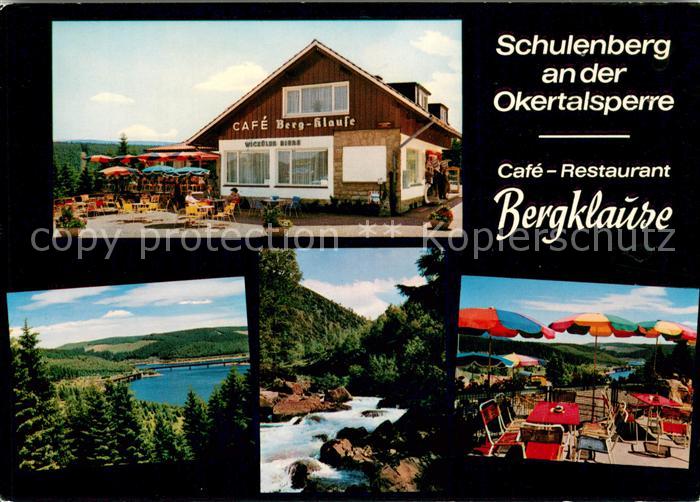 Schulenberg Oberharz Cafe Restaurant Bergklause Landschaftspanorama Okertalsperr
