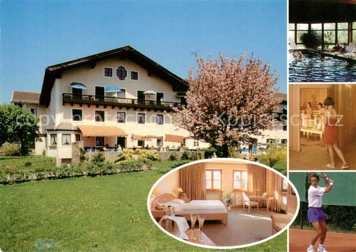Teisendorf Oberbayern Landhotel Seidl Hallenbad Sauna Tennisplatz