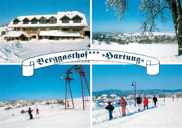 Hinterrod Waffenrod Berggasthof Hotel Hartung Thueringer Wald Wintersport Schlep