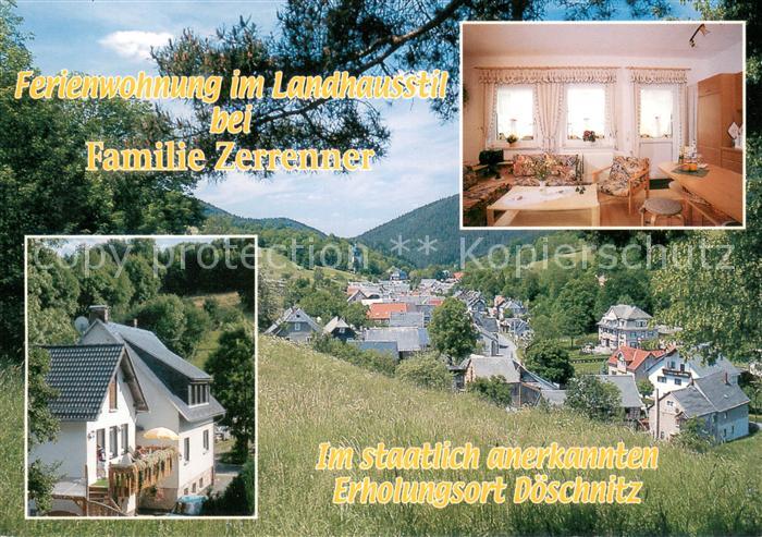 Doeschnitz Ferienwohnung im Landhausstil Ortsansicht