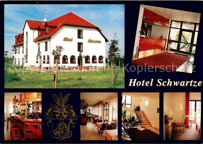 Gelmeroda Hotel Schwartze Restaurant Bar Rezeption Treppenaufgang