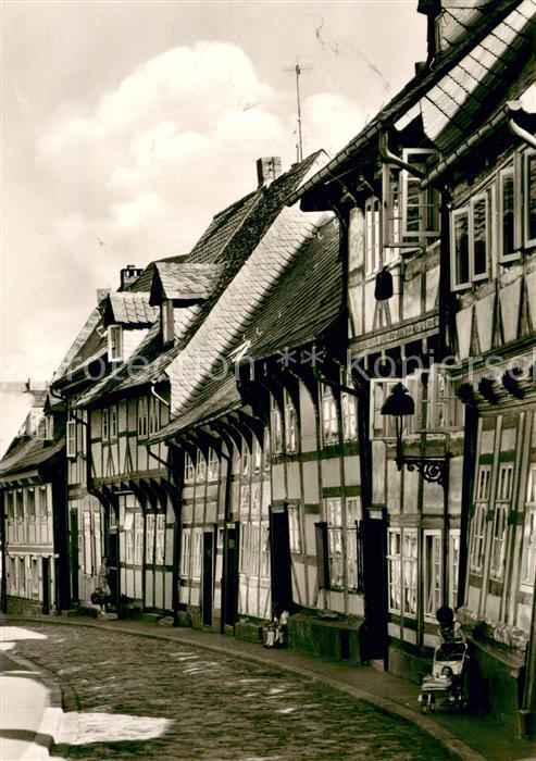 GOSLAR Harz Niedersachsen Peterstrasse Serie Schoenes Deutschland