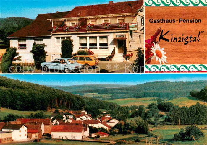 Ober-Kinzig Gasthaus Pension Zum Kinzigtal Ortsansicht Landschaftspanorama