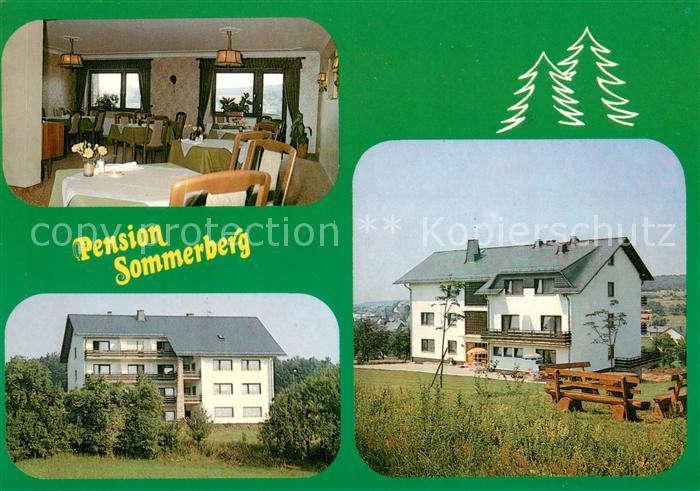 Fussingen Pension Sommerberg Gastraum