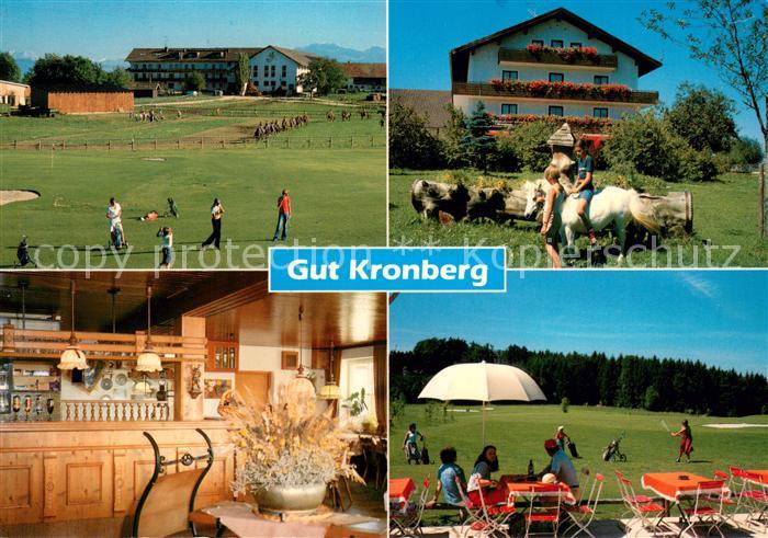 Hoeslwang Gut Kronberg Pension Reiterhof Restaurant Pferdesport Ponyreiten Golfp