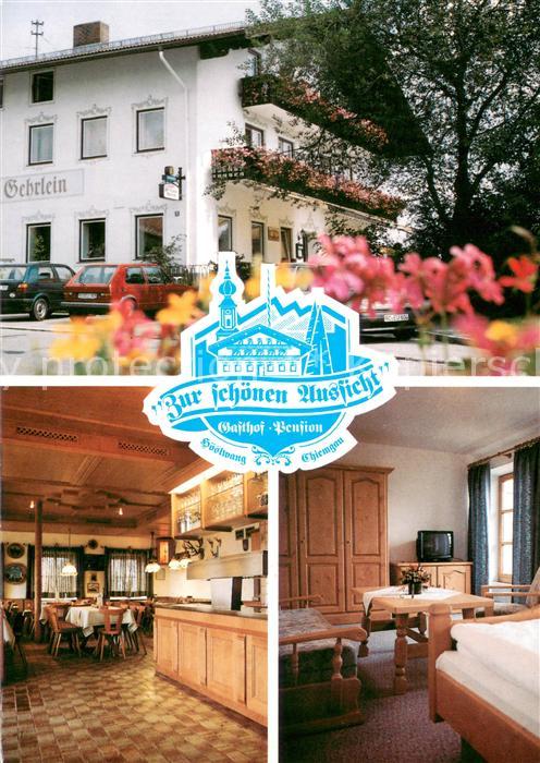 Hoeslwang Gasthof Pension Zur schoenen Aussicht Restaurant Fremdenzimmer