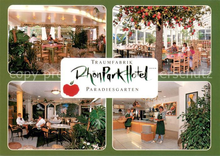 Roth Hausen Rhoen Rhoen Park Hotel Restaurant Paradiesgarten