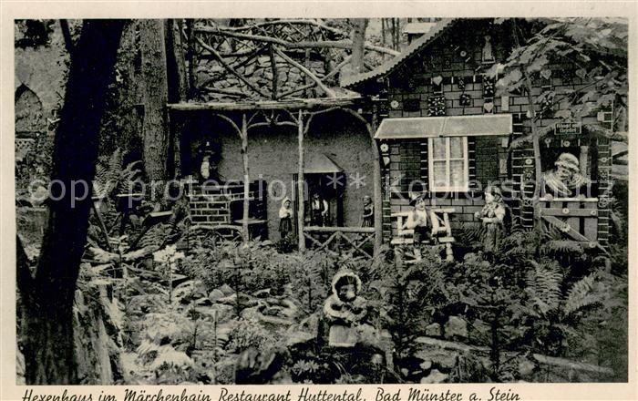 Bad Muenster Stein Ebernburg Maerchen und Tiergarten Restaurant Huttental mit Ca