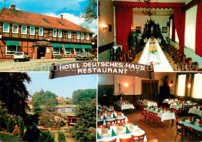 Dorfmark Hotel Deutsches Haus Restaurant Garten