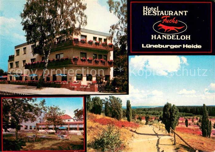 Handeloh Hotel Restaurant Fuchs Garten Heidelandschaft