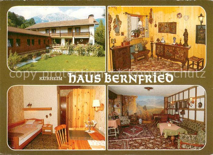 Bad Reichenhall Kurheim Haus Bernfried Teilansichten Zimmer