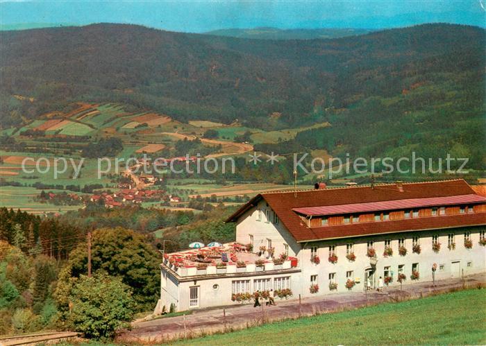 Langfurth Schoefweg Pension Gasthof Josef Ranzinger Panorama