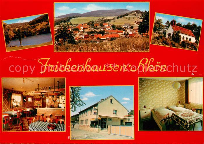 Frickenhausen Bad Neustadt Saale Gasthaus Pension Seeklause Gaststube Zimmer Kap