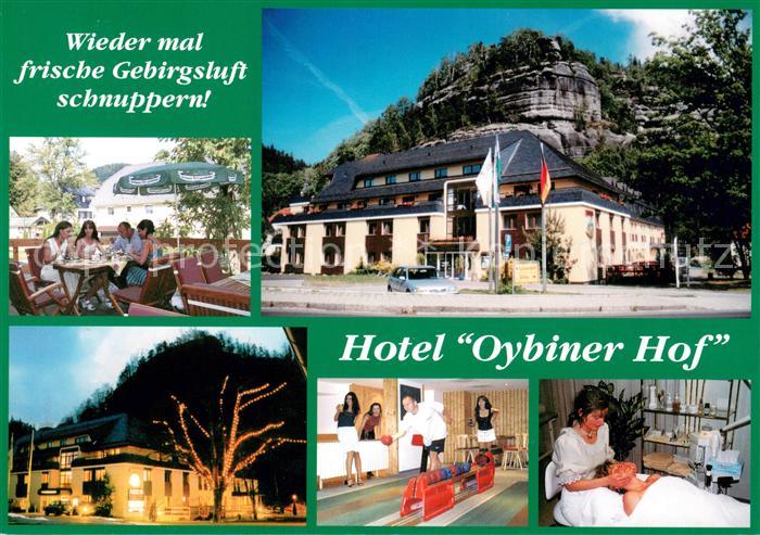 Oybin Sachsen Hotel Oybiner Hof Terrasse Kegelbahn Massage