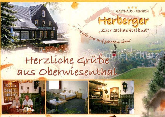 Oberwiesenthal Erzgebirge Gasthaus Pension Herberger Zur Schachtelbud Gaststube