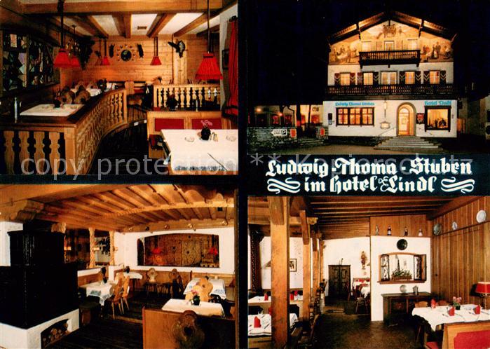 Rottach-Egern Hotel Lindl mit den Ludwig Thoma Stuben