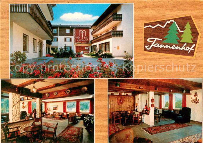 Bad Feilnbach Heilbad Tannenhof Gastraeume