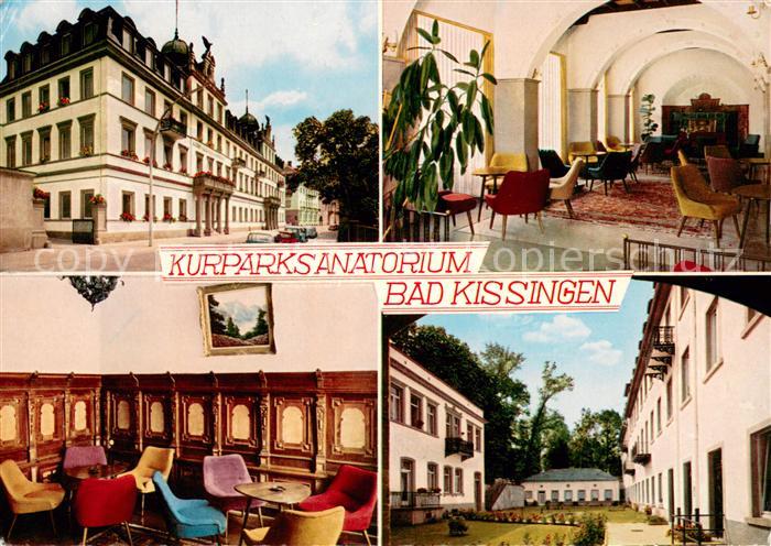 Bad Kissingen Kurparksanatorium der LVA Wuerttemberg Gastraeume