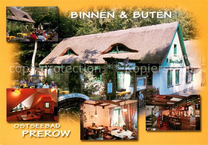 Prerow Ostseebad Binnen und Buten Gaststube und Biergarten