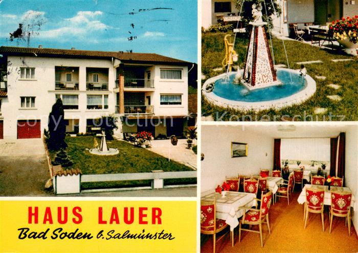 Bad Soden-Salmuenster Haus Lauer Brunnen Gaststube