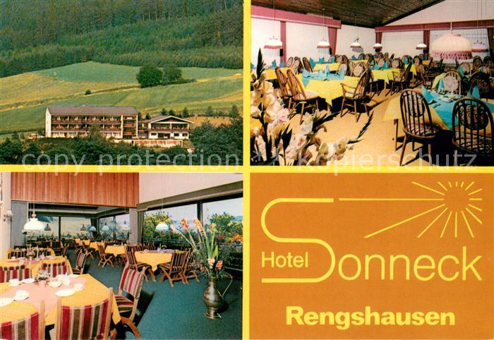 Rengshausen Knuellwald Hotel Sonneck Gastraeume