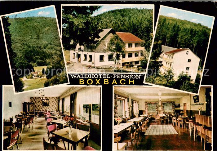 Boxbach Waldhotel Pension Boxbach Panorama Gastraeume