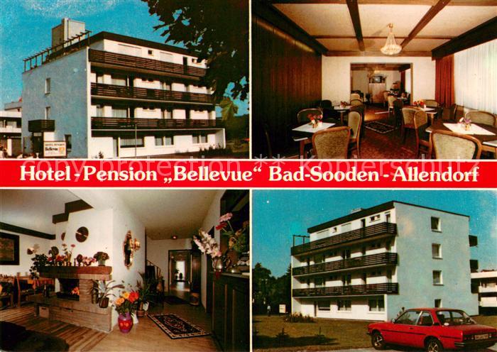 Bad Sooden-Allendorf Hotel Pension Bellevue Gaststube Kaminzimmer