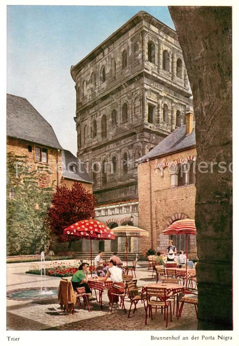 TRIER  CITY Brunnenhof an der Porta Nigra
