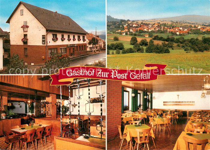 Gefaell Bad Kissingen Gasthof Zur Post panorama Gastraeume