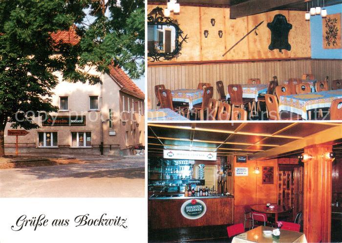 Bockwitz Belgern Gaststaette Bockwitz Gaststube Theke