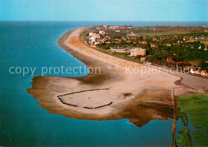 Cuxhaven Nordseebad Fliegeraufnahme