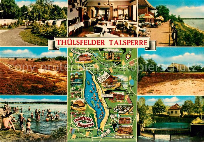 Thuelsfelder Talsperre Hotel Seeblick Kaminzimmer Terrasse Badestraende Zeltplat