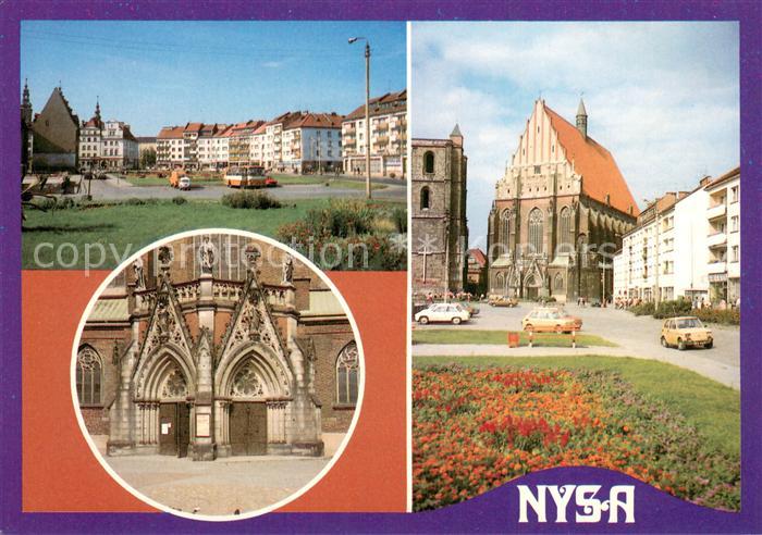 Nysa Miasto na Nizinie SlaskiejnadNysa Klodzka Zabudowa srodrynkowa Rnek