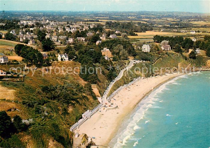 Etables-sur-Mer Cotes-d Armor Plage des Godelins Vue aerienne