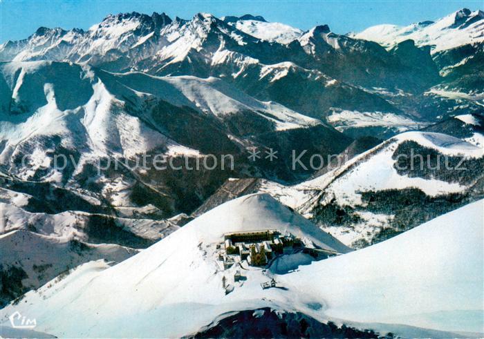 Salette-Fallavaux La Sanctuaire de la Salette Vue aerienne