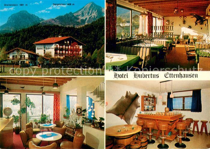 Ettenhausen Schleching Hotel Hubertus Gaststaette Bar Breitenstein Geigelstein