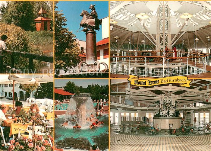 Bad Birnbach Rottal Terme Badelandschaft Brunnen Terrasse