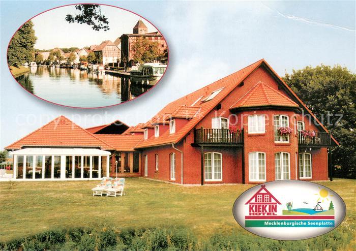 Plau See Hotel Marianne Hafenpartie