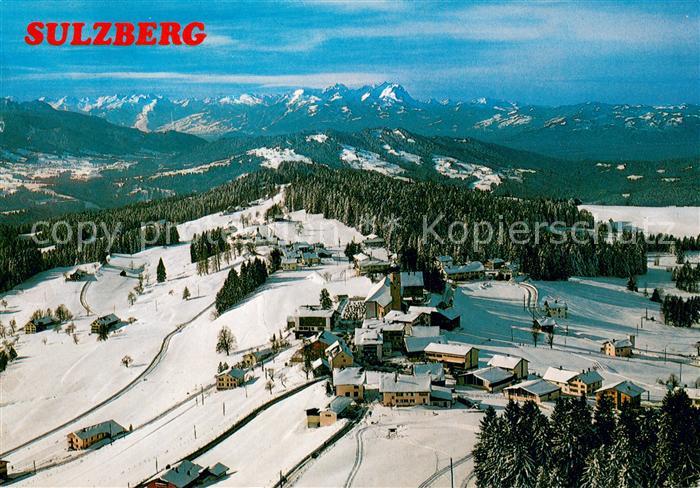 Sulzberg Vorarlberg Fliegeraufnahme