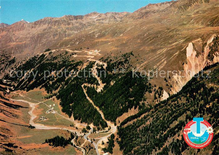 Hochgurgl Timmelsjoch Hochalpenstrasse oetztaler Alpen Fliegeraufnahme