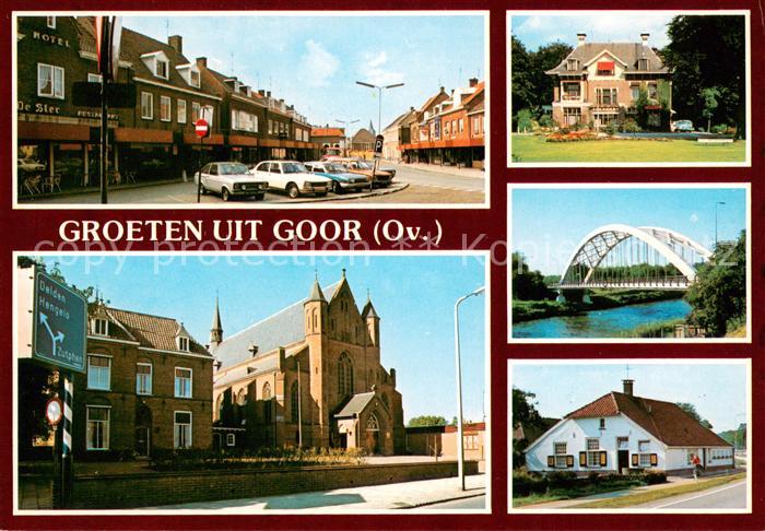 Goor Stadtansichten Kirche Bruecke