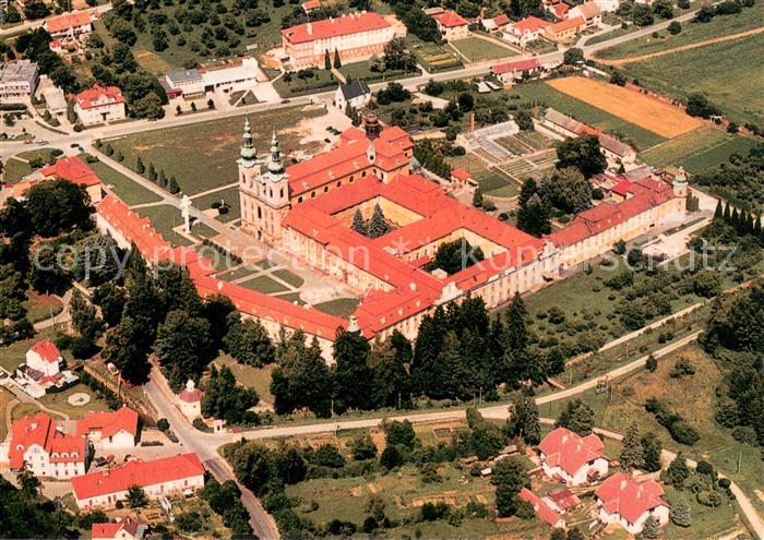 Velehrad Letecky pohled Wallfahrtsort Kloster Fliegeraufnahme